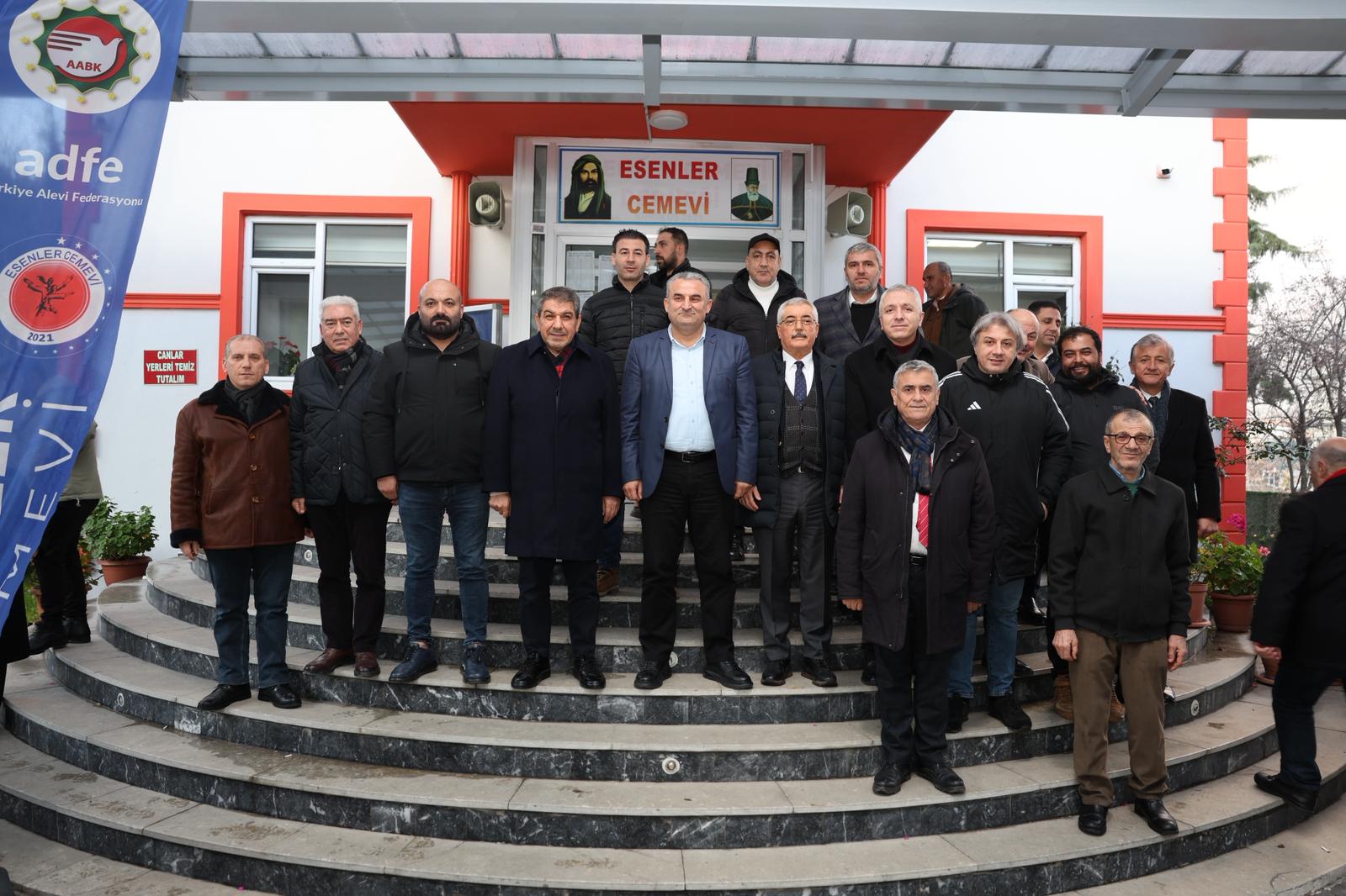 Esenler Cemevi’nde Lokma Sofrasında Kardeşlik Buluşması