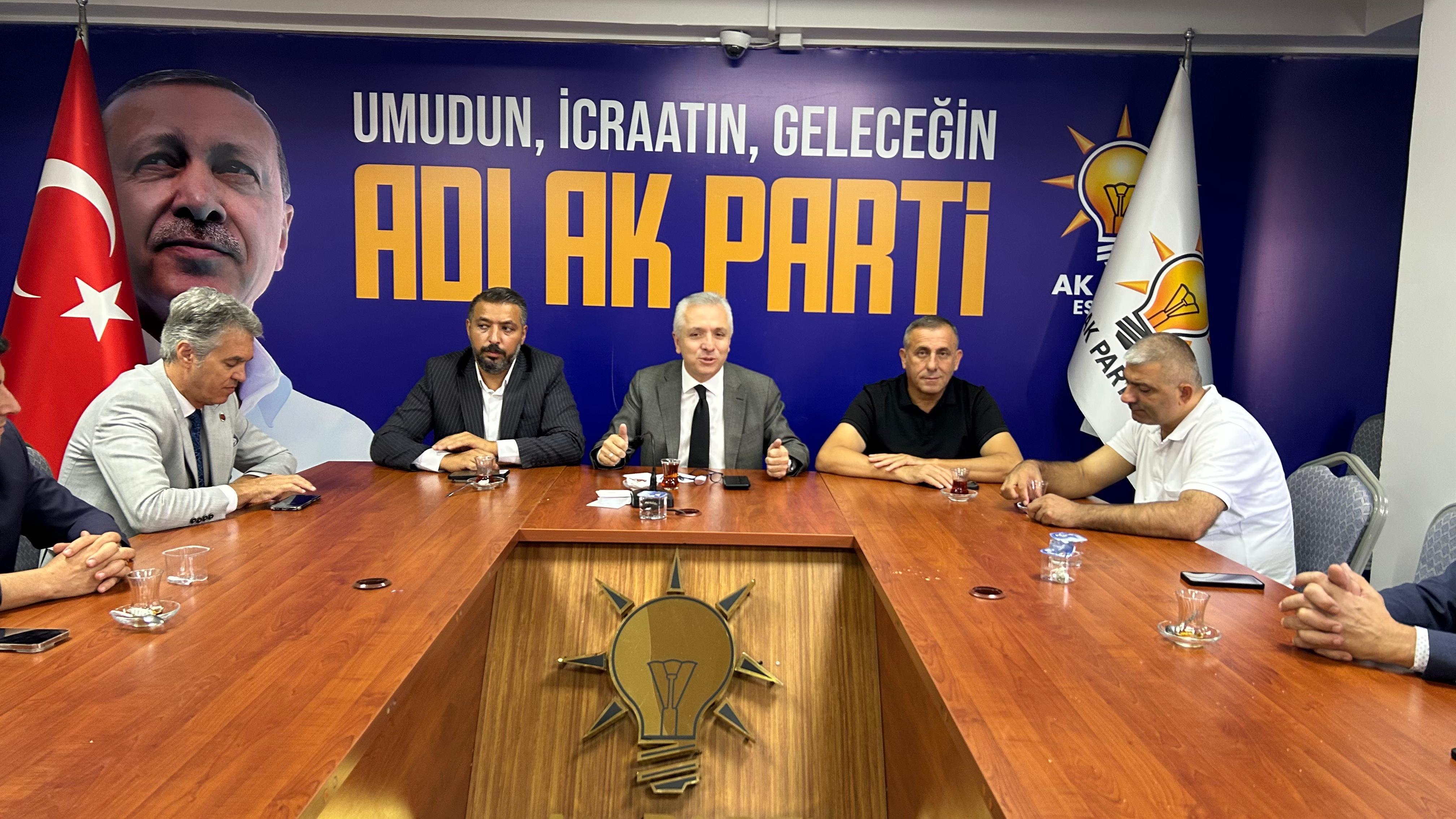 ESENLERİMİZİN KIYMETLİ MUHTARLARINI İLÇEMİZDE MİSAFİR ETTİK