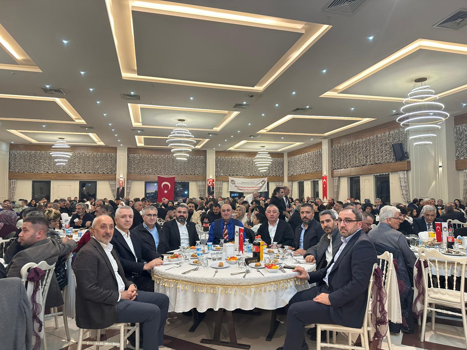 Kars Bardaklı Köyü Derneği’nin Kaz Gecesi Programına Katılım Sağlandı